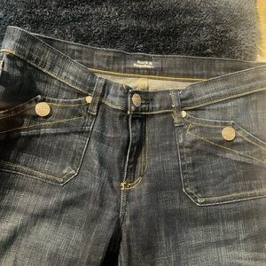 Rock & Republic Women's Dark Blue High Rise Jeans